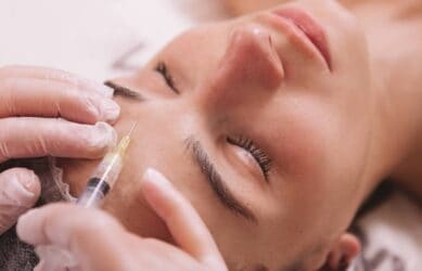At what age can botox injections begin?